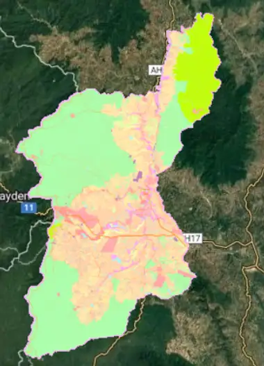 Bản đồ quy hoạch Huyện Ngọc Hồi, Kon Tum