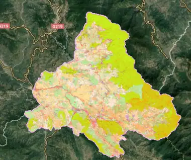 Bản đồ quy hoạch Huyện Phong Thổ, Lai Châu