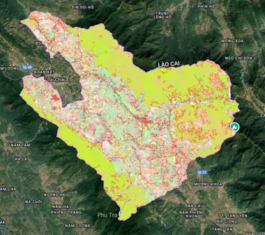 Bản đồ quy hoạch Huyện Tam Đường, Lai Châu