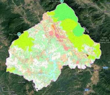 Bản đồ quy hoạch Huyện Tân Uyên, Lai Châu
