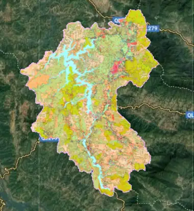 Bản đồ quy hoạch Huyện Than Uyên, Lai Châu
