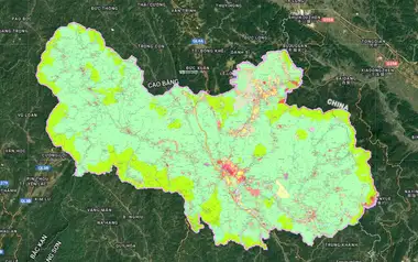Bản đồ quy hoạch Huyện Tràng Định, Lạng Sơn