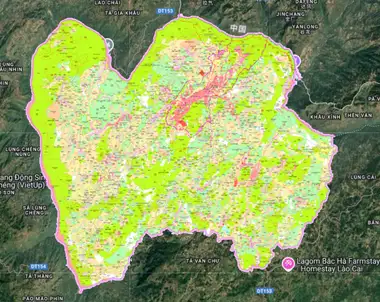 Bản đồ quy hoạch Huyện Si Ma Cai, Lào Cai