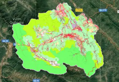 Bản đồ quy hoạch Huyện Văn Bàn, Lào Cai