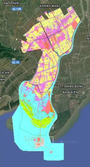 Bản đồ quy hoạch Huyện Kim Sơn, Ninh Bình