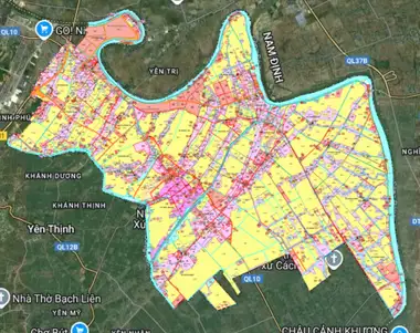 Bản đồ quy hoạch Huyện Yên Khánh, Ninh Bình