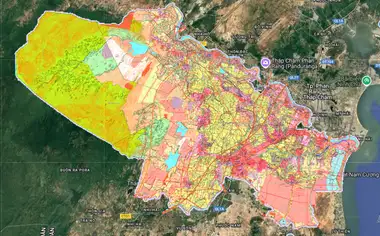 Bản đồ quy hoạch Huyện Ninh Phước, Ninh Thuận