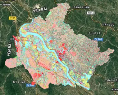 Bản đồ quy hoạch Huyện Hạ Hoà, Phú Thọ