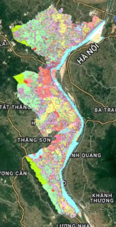 Bản đồ quy hoạch Huyện Thanh Thuỷ, Phú Thọ