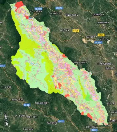 Bản đồ quy hoạch Huyện Yên Lập, Phú Thọ