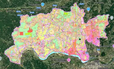 Bản đồ quy hoạch Huyện Sơn Tịnh, Quảng Ngãi