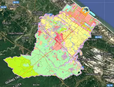 Bản đồ quy hoạch Huyện Hải Lăng, Quảng Trị
