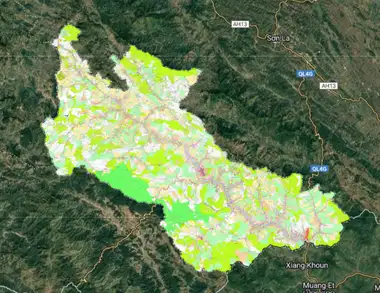 Bản đồ quy hoạch Huyện Sông Mã, Sơn La