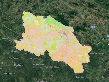 Bản đồ quy hoạch Huyện Sốp Cộp, Sơn La