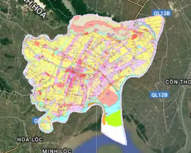 Bản đồ quy hoạch Huyện Nga Sơn, Thanh Hóa