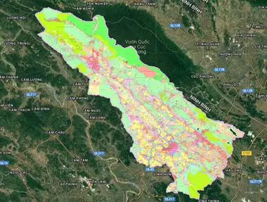 Bản đồ quy hoạch Huyện Thạch Thành, Thanh Hóa