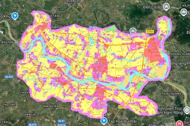 Bản đồ quy hoạch Huyện Thiệu Hóa, Thanh Hóa