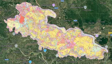 Bản đồ quy hoạch Huyện Yên Định, Thanh Hóa