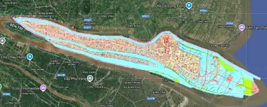 Bản đồ quy hoạch Huyện Tân Phú Đông, Tiền Giang