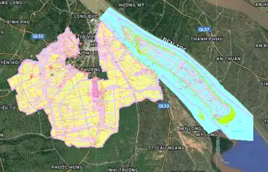 Bản đồ quy hoạch Huyện Châu Thành, Trà Vinh