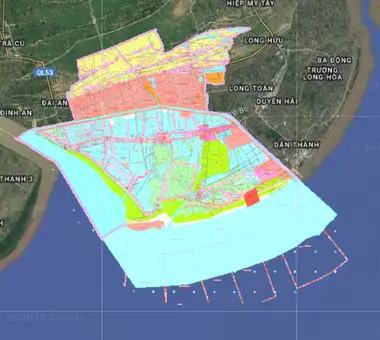 Bản đồ quy hoạch Huyện Duyên Hải, Trà Vinh