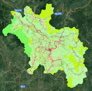 Bản đồ quy hoạch Huyện Chiêm Hóa, Tuyên Quang