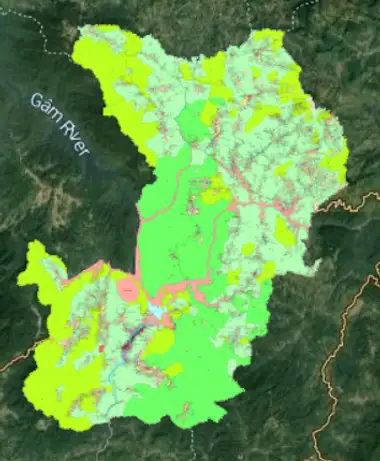 Bản đồ quy hoạch Huyện Na Hang, Tuyên Quang