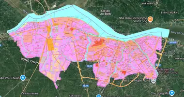 Bản đồ quy hoạch Thành phố Vĩnh Long, Vĩnh Long