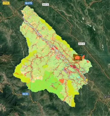 Bản đồ quy hoạch Huyện Văn Yên, Yên Bái