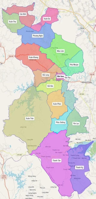 Bản đồ quy hoạch