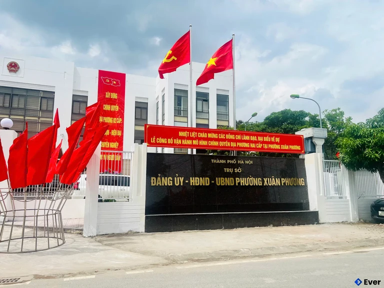 Trụ sở Đảng ủy - HĐND - UBND phường Xuân Phương mới