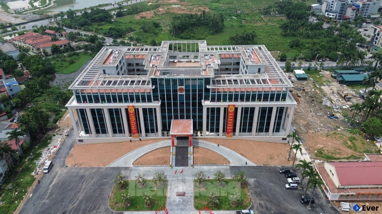 Trụ sở hành chính xã Đông Anh - Trụ sở có quy mô và vốn đầu tư bậc nhất thủ đô