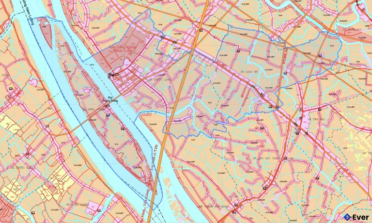 Bản đồ quy hoạch xã Phước Long