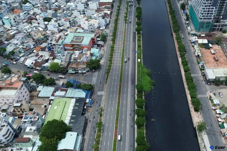 Diện mạo đô thị phường Bình Tiên, thành phố Hồ Chí Minh
