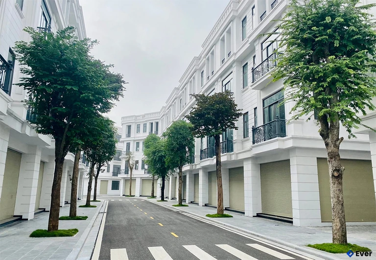 Những căn shop house điển hình như tại dự án HJC Liêm Tuyền