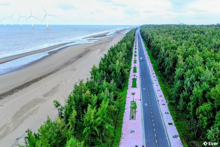 Bãi biển Ba Đông - Phường Trường Long Hòa, tỉnh Vĩnh Long