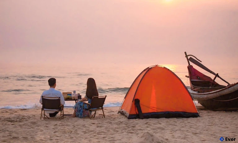 Bãi Biển Nhật Tân xã Triệu Cơ