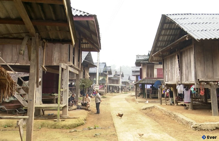 Bản Cân tại xã Yên Khương