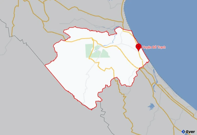 Bản đồ giao thông Huyện Bố Trạch