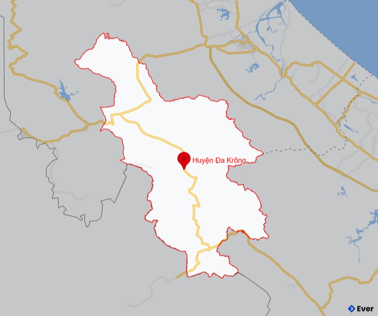 Bản đồ giao thông Huyện Đakrông