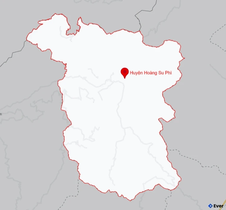 Bản đồ giao thông Huyện Hoàng Su Phì
