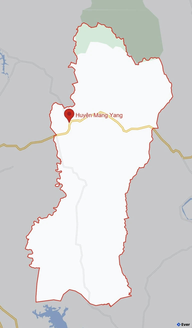 Bản đồ giao thông Huyện Mang Yang