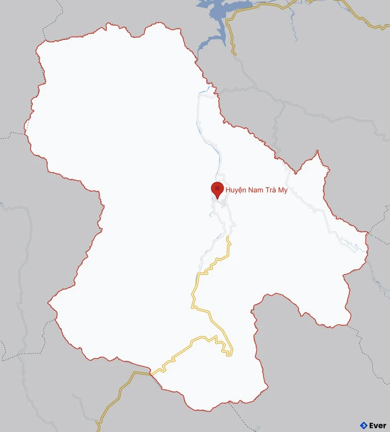 Bản đồ giao thông Huyện Nam Trà My