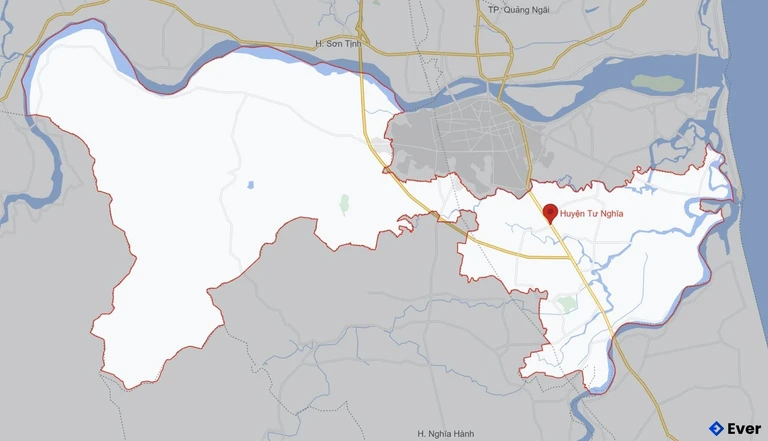 Bản đồ giao thông Huyện Nghĩa Tư