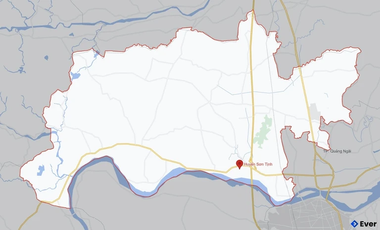 Bản đồ giao thông Huyện Sơn Tịnh