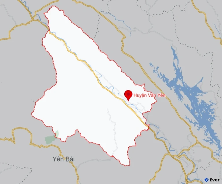 Bản đồ giao thông Huyện Văn Yên