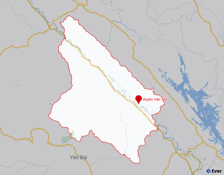 Bản đồ giao thông Huyện Văn Yên