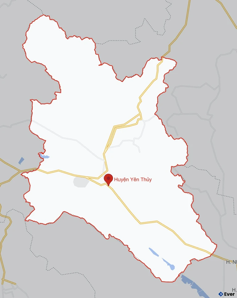 Bản đồ giao thông Huyện Yên Thủy
