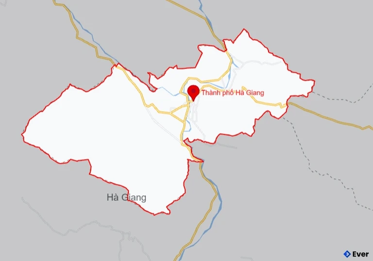 Bản đồ giao thông Thành phố Hà Giang