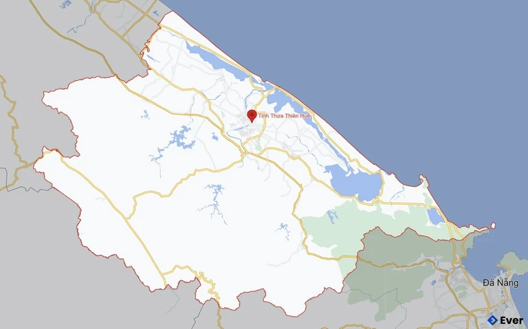 Bản đồ giao thông Thành phố Huế